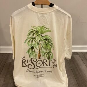 ASOS Cream Resort Graphic Tee